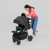 Carucior sport, Lionelo, Natt, De la nastere, Cu accesorii si capotina XXL reglabila, 0 - 22 kg, Conform cu standardele europene de securitate EN1888-1, EN1888-2, Bej
