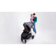 Carucior sport, Lionelo, Natt, De la nastere, Cu accesorii si capotina XXL reglabila, 0 - 22 kg, Conform cu standardele europene de securitate EN1888-1, EN1888-2, Verde