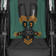 Carucior sport, Lionelo, Natt, De la nastere, Cu accesorii si capotina XXL reglabila, 0 - 22 kg, Conform cu standardele europene de securitate EN1888-1, EN1888-2, Verde
