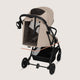 Carucior sport, Lionelo, Tansi, Pliere automata, Ultracompact, Manevrare cu o mana, Roti cu tehnologie GravelTech, Spatar si suport picioare reglabile, 6-48 luni, Sustine 22 kg, Bej
