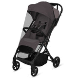 Carucior sport, Lionelo, Tansi, Pliere automata, Ultracompact, Manevrare cu o mana, Roti cu tehnologie GravelTech, Spatar si suport picioare reglabile, 6-48 luni, Sustine 22 kg, Bej Taupe