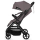 Carucior sport, Lionelo, Tansi, Pliere automata, Ultracompact, Manevrare cu o mana, Roti cu tehnologie GravelTech, Spatar si suport picioare reglabile, 6-48 luni, Sustine 22 kg, Bej Taupe