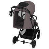Carucior sport, Lionelo, Tansi, Pliere automata, Ultracompact, Manevrare cu o mana, Roti cu tehnologie GravelTech, Spatar si suport picioare reglabile, 6-48 luni, Sustine 22 kg, Bej Taupe