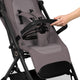 Carucior sport, Lionelo, Tansi, Pliere automata, Ultracompact, Manevrare cu o mana, Roti cu tehnologie GravelTech, Spatar si suport picioare reglabile, 6-48 luni, Sustine 22 kg, Bej Taupe