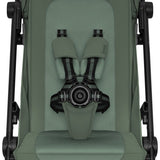Carucior sport, Lionelo, Tansi, Pliere automata, Ultracompact, Manevrare cu o mana, Roti cu tehnologie GravelTech, Spatar si suport picioare reglabile, 6-48 luni, Sustine 22 kg, Verde