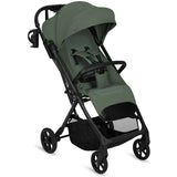 Carucior sport, Lionelo, Tansi, Pliere automata, Ultracompact, Manevrare cu o mana, Roti cu tehnologie GravelTech, Spatar si suport picioare reglabile, 6-48 luni, Sustine 22 kg, Verde