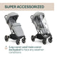 Carucior sport off-road Chicco Dolomiti, Pebble (Gri), 0 luni+
