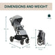 Carucior sport off-road Chicco Dolomiti, Pebble (Gri), 0 luni+