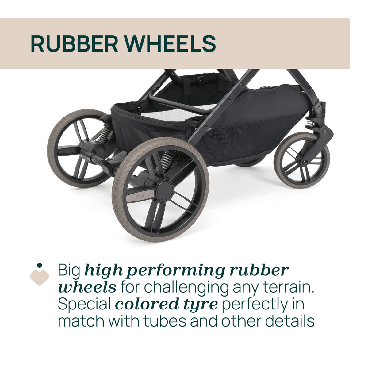 Carucior sport off-road Chicco Dolomiti, Pebble (Gri), 0 luni+ - gogobaby.ro