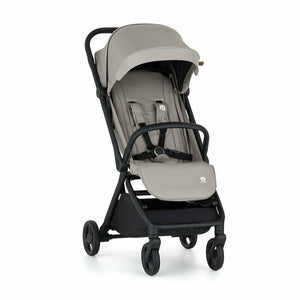 Carucior sport, Petite&Mars, Flip, Pliere compacta cu o mana, Spatar reglabil pana la pozitie de somn, Suport picioare reglabil, Copertina extensibila cu protectie UPF50+, Pana la 22 kg, 0 luni+, Gri