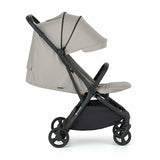 Carucior sport, Petite&Mars, Flip, Pliere compacta cu o mana, Spatar reglabil pana la pozitie de somn, Suport picioare reglabil, Copertina extensibila cu protectie UPF50+, Pana la 22 kg, 0 luni+, Gri