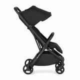 Carucior sport, Petite&Mars, Flip, Pliere compacta cu o mana, Spatar reglabil pana la pozitie de somn, Suport picioare reglabil, Copertina extensibila cu protectie UPF50+, Pana la 22 kg, 0 luni+, Negru