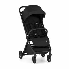 Carucior sport, Petite&Mars, Flip, Pliere compacta cu o mana, Spatar reglabil pana la pozitie de somn, Suport picioare reglabil, Copertina extensibila cu protectie UPF50+, Pana la 22 kg, 0 luni+, Negru