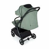 Carucior sport, Petite&Mars, Flip, Pliere compacta cu o mana, Spatar reglabil pana la pozitie de somn, Suport picioare reglabil, Copertina extensibila cu protectie UPF50+, Pana la 22 kg, 0 luni+, Verde Matcha
