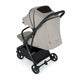 Carucior sport, Petite&Mars, Flip, Pliere compacta cu o mana, Spatar reglabil pana la pozitie de somn, Suport picioare reglabil, Copertina extensibila cu protectie UPF50+, Pana la 22 kg, 0 luni+, Gri