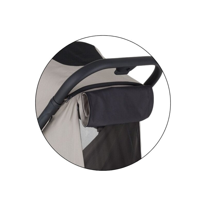 Carucior sport, Petite&Mars, Flip, Pliere compacta cu o mana, Spatar reglabil pana la pozitie de somn, Suport picioare reglabil, Copertina extensibila cu protectie UPF50+, Pana la 22 kg, 0 luni+, Gri