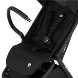 Carucior sport, Petite&Mars, Flip, Pliere compacta cu o mana, Spatar reglabil pana la pozitie de somn, Suport picioare reglabil, Copertina extensibila cu protectie UPF50+, Pana la 22 kg, 0 luni+, Negru