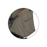 Carucior sport, Petite&Mars, Fly, Pliere compacta, Spatar reglabil pana la pozitie de somn, Suport picioare reglabil, Copertina extensibila cu protectie UPF40+, Suport pahar inclus, Pana la 22 kg, 0 luni+, Verde