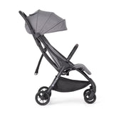 Carucior sport, Petite&Mars, Pax Ultimate, Compact - 7 kg, Spatar ajustabil, Suport picioare reglabil, Pliere tip carte, 6-36 luni, Pana la 22 kg, Gri