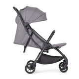 Carucior sport, Petite&Mars, Pax Ultimate, Compact - 7 kg, Spatar ajustabil, Suport picioare reglabil, Pliere tip carte, 6-36 luni, Pana la 22 kg, Gri