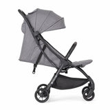 Carucior sport, Petite&Mars, Pax Ultimate, Compact - 7 kg, Spatar ajustabil, Suport picioare reglabil, Pliere tip carte, 6-36 luni, Pana la 22 kg, Gri