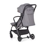 Carucior sport, Petite&Mars, Pax Ultimate, Compact - 7 kg, Spatar ajustabil, Suport picioare reglabil, Pliere tip carte, 6-36 luni, Pana la 22 kg, Gri