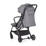Carucior sport, Petite&Mars, Pax Ultimate, Compact - 7 kg, Spatar ajustabil, Suport picioare reglabil, Pliere tip carte, 6-36 luni, Pana la 22 kg, Gri