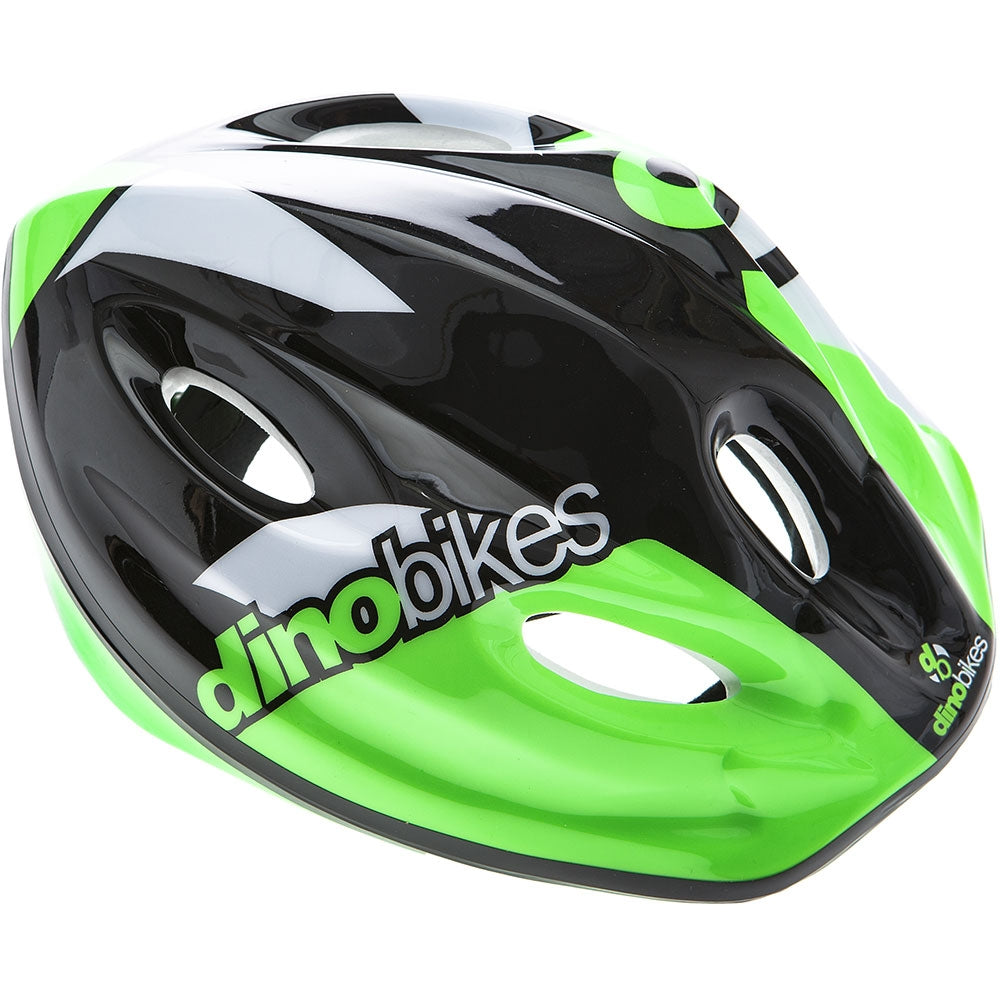 Casca de protectie Dino Bikes negru si verde - gogobaby.ro