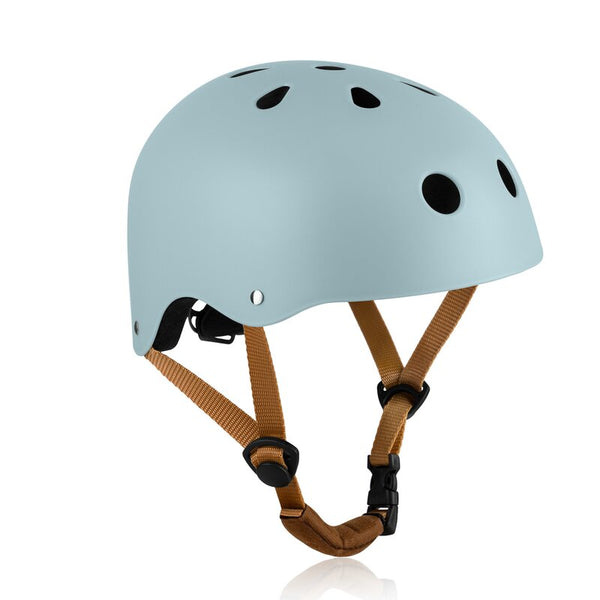 Casca pentru copii, Lionelo, Reglabila 50-56 cm, Din ABS si EPS, Conform cu standardul EN1078, Albastru - gogobaby.ro