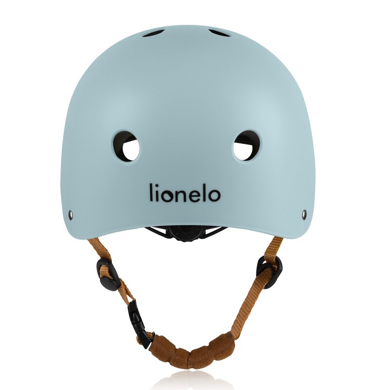Casca pentru copii, Lionelo, Reglabila 50-56 cm, Din ABS si EPS, Conform cu standardul EN1078, Albastru - gogobaby.ro