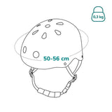 Casca pentru copii, Lionelo, Reglabila 50-56 cm, Din ABS si EPS, Conform cu standardul EN1078, Albastru
