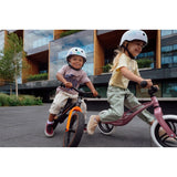 Casca pentru copii, Lionelo, Reglabila 50-56 cm, Din ABS si EPS, Conform cu standardul EN1078, Bej