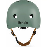 Casca pentru copii, Lionelo, Reglabila 50-56 cm, Din ABS si EPS, Conform cu standardul EN1078, Green Sage