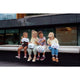 Casca pentru copii, Lionelo, Reglabila 50-56 cm, Din ABS si EPS, Conform cu standardul EN1078, Roz