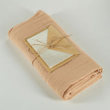 ONINO - Muselina multifunctionala din bumbac 100% organic, HUG.me, Oatmeal Beige, x1 bucata, 120 x 120 cm, certificata GOTS