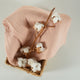 ONINO - Muselina multifunctionala din bumbac 100% organic, HUG.me, Sandy Rose, x1 bucata, 120 x 120 cm, certificata GOTS