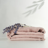 ONINO - Muselina multifunctionala din bumbac 100% organic, HUG.me, Warm Peach, x1 bucata, 120 x 120 cm, certificata GOTS