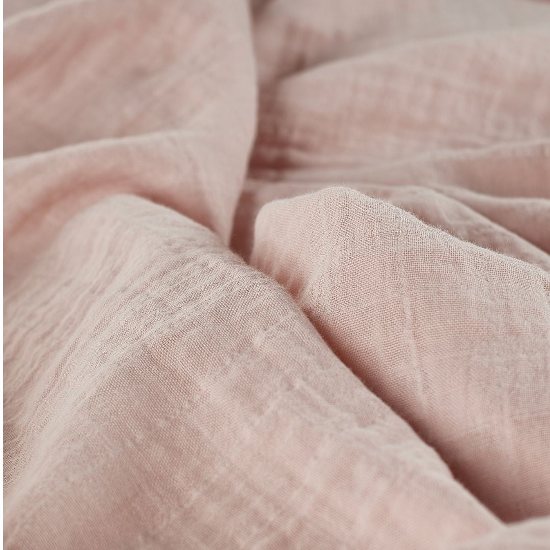 ONINO - Muselina multifunctionala din bumbac 100% organic, HUG.me, Warm Peach, x1 bucata, 120 x 120 cm, certificata GOTS - gogobaby.ro