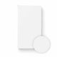 Cearceaf cu elastic, Bocioland, Pentru patut, Din 100% bumbac jersey, 120x60 cm, 0 luni+, White