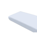 Cearceaf cu elastic, MimiNu, Pentru pat 160x80 cm, Din bumbac certificat Oeko Tex Standard 100, Colectia Royal, Blue