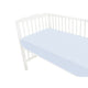 Cearceaf cu elastic, MimiNu, Pentru patut 120X60 cm, Din bumbac certificat Oeko Tex Standard 100, Colectia Royal, Blue