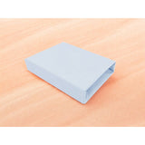 Cearceaf cu elastic, MimiNu, Pentru patut 120X60 cm, Din bumbac certificat Oeko Tex Standard 100, Colectia Royal, Blue