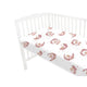 Cearceaf cu elastic, MimiNu, Pentru patut 120X60 cm, Din bumbac certificat Oeko Tex Standard 100, Design, Betty