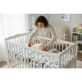 Cearceaf cu elastic, MimiNu, Pentru patut 120X60 cm, Din bumbac certificat Oeko Tex Standard 100, Design, Cars Grey