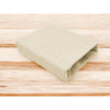 Cearceaf cu elastic, MimiNu, Pentru patut 120X60 cm, Din muselina bumbac certificat Oeko Tex Standard 100, Warm beige