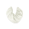Cearceaf cu elastic, MimiNu, Pentru patut 140X70 cm, Din muselina bumbac certificat Oeko Tex Standard 100, Cream