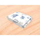Cearceaf cu elastic, MimiNu, Pentru patut co-sleeper, Leonie, Dimensiune 83 x 50 cm, Din bumbac certificat Oeko Tex Standard 100, Blue Plane
