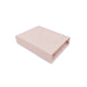 Cearceaf cu elastic, MimiNu, Pentru patut co-sleeper, Luna, Dimensiune 84.5 x 50.5 cm, Din bumbac jersey, Material certificat Oeko Tex Standard 100, Powder Pink