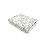 Cearceaf cu elastic, MimiNu, Premium, Pentru patut leagan sau patut co-sleeper, Dimensiune 90x40 cm, Din bumbac certificat Oeko Tex Standard 100, Meadow