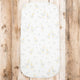 Cearceaf cu elastic, New Baby, Pentru landou, Din Bumbac certificat Oeko-Tex 100, 35 x 75 cm, 0 luni+, Goose